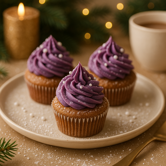 🧁 Cupcake à l'Ube – Le petit gâteau violet qui fait fondre les cœurs