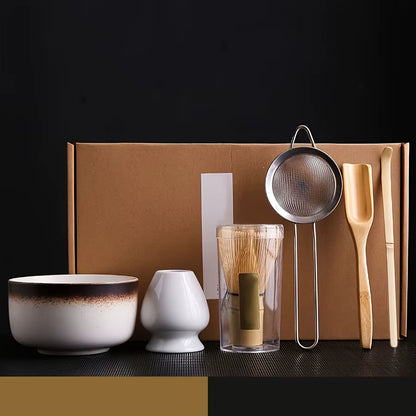 Kit Cérémonie Ube/ Matcha 6 pièces