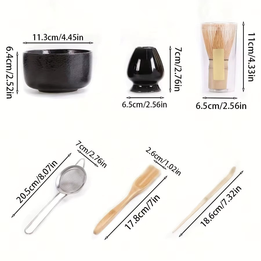 Kit Cérémonie Ube/ Matcha 6 pièces
