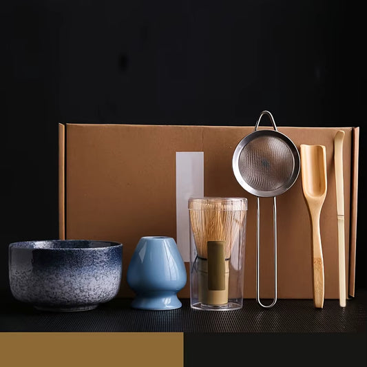 Kit Cérémonie Ube/ Matcha 6 pièces