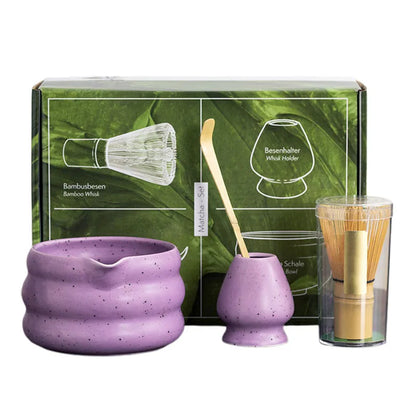 Kit UBE / Matcha - Service 4 pièces